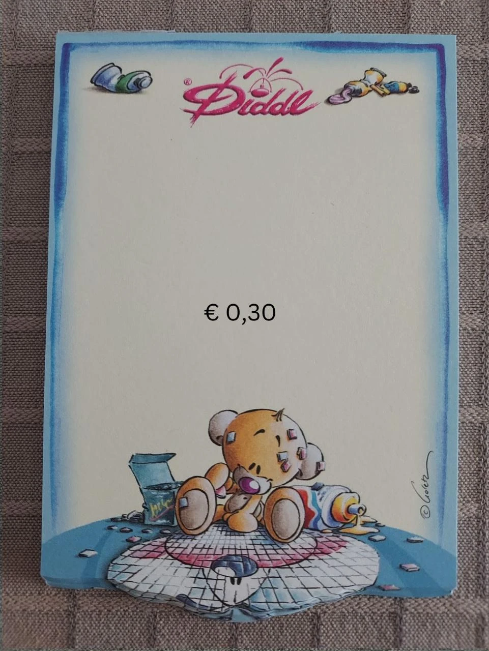 * Diddl relief blaadje 39 *